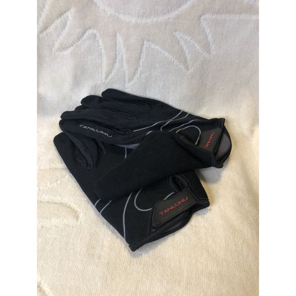 Tanluhu Outdoor Bike Gloves Size Extra Large Sports Cycling Black Touch Screen